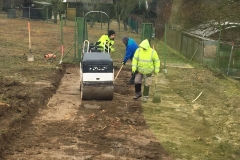 Területrendezés, földmunka