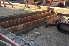 Térkő, lépcső kialakítása