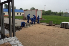 Colorbau csapat munka közben